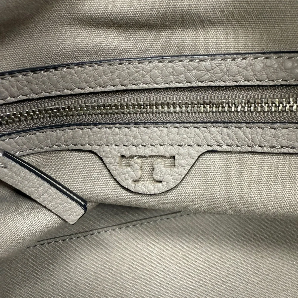 Tory Burch Gemini Grey Handbag